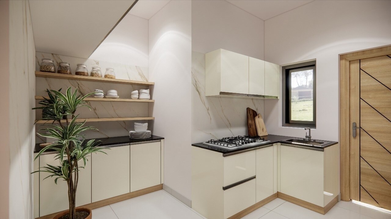 Luminous & Modern Kitchen